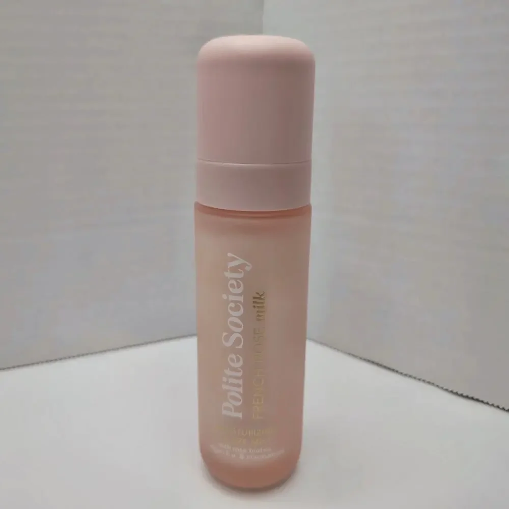 Polite Society French Rose Milk Moisturizing Glaze Mist 1.69oz New for Daily Use